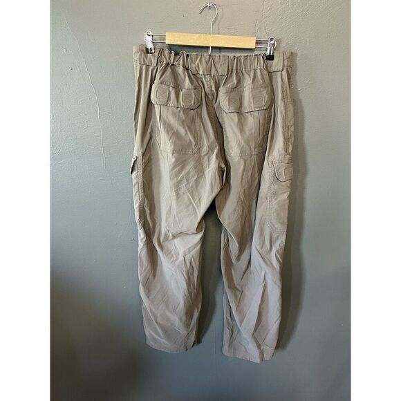 Duluth Trading Co. Mens Beige Cargo Outdoor Hiking Pants Size Large x 30 - Picture 2 of 3